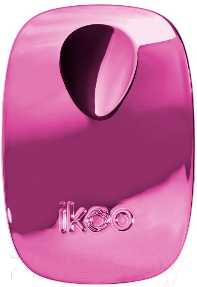 Расческа Ikoo Pocket Metallic Cherry White