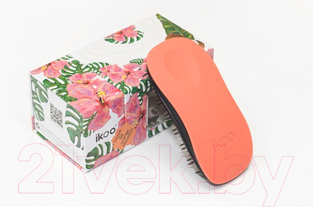 Расческа Ikoo Home Paradise Orange Blossom Black