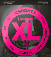 

Струны для бас-гитары D'Addario, ECB81S
