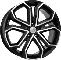 

Литой диск K&K, Пандора 19x8.5" 5x114.3мм DIA 67.1мм ET 45мм Алмаз черный
