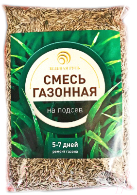 Семена газонной травы Зеленая Русь На подсев (150гр)