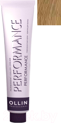 Крем-краска для волос Ollin Professional Performance Permanent Color Cream 10/03 (60мл, светлый блондин прозрачно-золотистый)