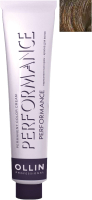 Крем-краска для волос Ollin Professional Performance Permanent Color Cream 6/34 (60мл, темно-русый золотисто-медный) - 