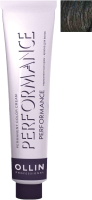 Крем-краска для волос Ollin Professional Performance Permanent Color Cream 5/1 (60мл, светлый шатен пепельный) - 