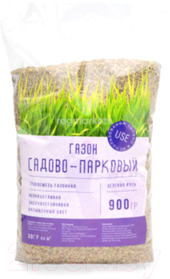 Семена газонной травы Зеленая Русь Садово-парковая (0.9кг)