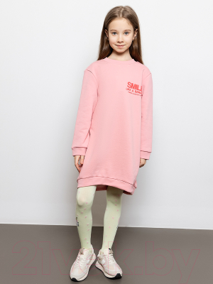 Платье детское Mark Formelle 157790 (р.116-60, розовый/печать)