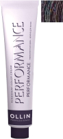 Крем-краска для волос Ollin Professional Performance Permanent Color Cream 2/22  (60мл, черный фиолетовый) - 