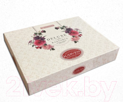 Комплект постельного белья Karven Deluxe Ранфорс евро / N029 Gala Lilac