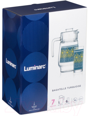 Набор для напитков Luminarc Bagatelle Turquoise Q8814