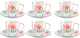 Набор для чая/кофе Luminarc Alvis Red Q9082 - 