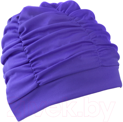 Шапочка для плавания Mad Wave Lux Shower (фиолетовый)