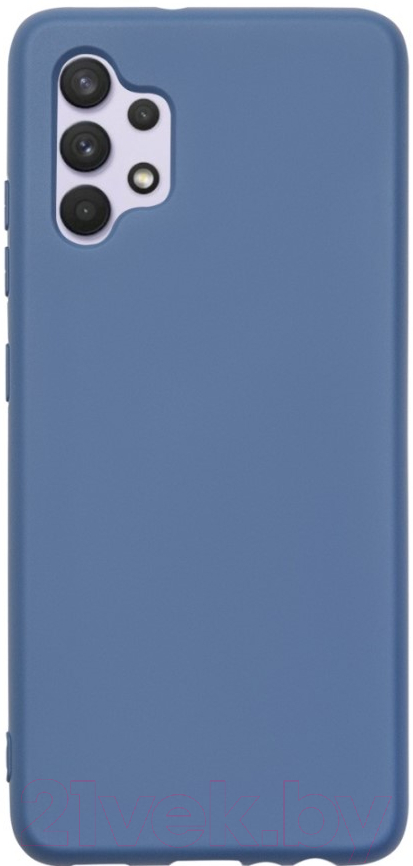 Чехол-накладка Case Matte Lux для Galaxy A32 (4G) (синий)