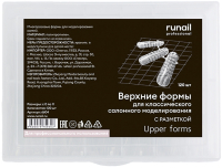 

Фольга для дизайна ногтей RuNail, Верхние Арочный квадрат с разметкой №6606