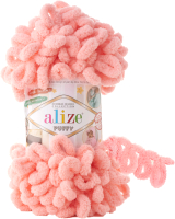 Пряжа для вязания Alize Puffy 100% микрополиэстер / 529 (9м, само) - 