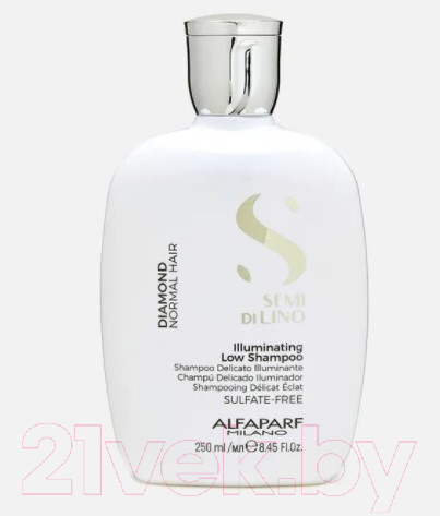 Шампунь для волос Alfaparf Milano Semi Di Lino Diamond Normal Hair предающий блеск (250мл)