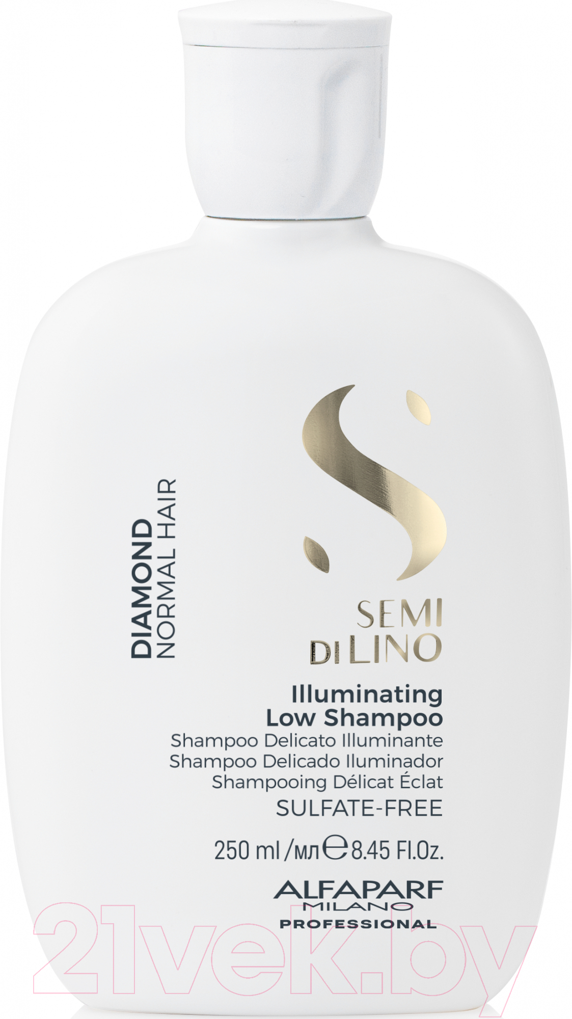 Шампунь для волос Alfaparf Milano Semi Di Lino Diamond Normal Hair предающий блеск (250мл)