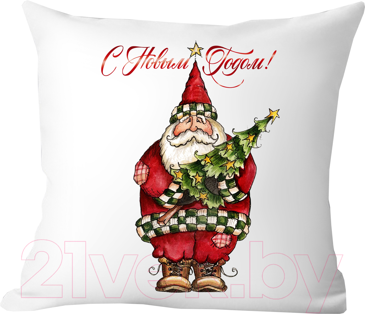 Подушка декоративная Print Style С новым годом 40x40god4