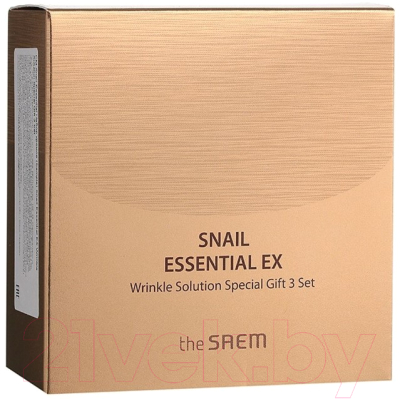 Набор косметики для лица The Saem Snail Essential EX Wrinkle Solution Special Gift 3 Set