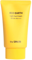 Крем солнцезащитный The Saem Eco Earth Light Sun Cream (50г) - 