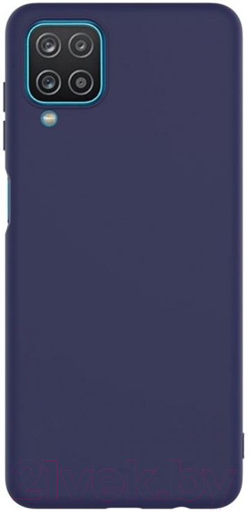 Чехол-накладка Case Matte Lux для Galaxy A12/M12 (синий)
