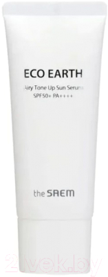 Сыворотка для лица The Saem Eco Earth Airy Tone Up Sun Serum (50мл)