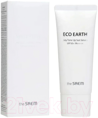 Сыворотка для лица The Saem Eco Earth Airy Tone Up Sun Serum (50мл)