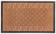 Коврик грязезащитный ComeForte Уют Классик 40x60 (светло-коричневый) - 