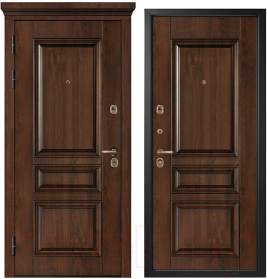 Входная дверь Металюкс М85/10 (96x205, левая)
