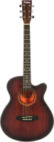 Акустическая гитара Fabio FB4060 BR (темно-коричневый) - 