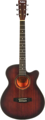 Акустическая гитара Fabio FB4060 BR (темно-коричневый)