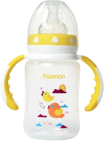 Бутылочка для кормления Fissman 6893 (желтый) - 
