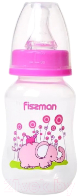 Изображение товара Бутылочка для кормления Fissman 6874 (розовый)