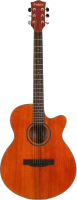 Акустическая гитара Fabio FXL-401 MN (темный натуральный) - 