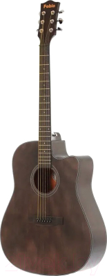 Акустическая гитара Fabio FXL-411 MBK (темное дерево 1)