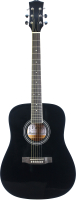 Акустическая гитара Fabio FAW-702B (черный) - 