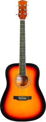 Акустическая гитара Fabio FAW-702VS (санберст)