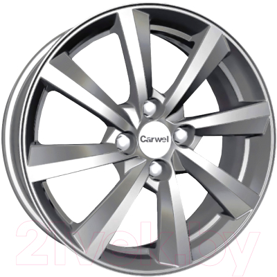 Изображение товара Литой диск Carwel Селигер 16x6" 4x100мм DIA 60.1мм ET 37мм SL
