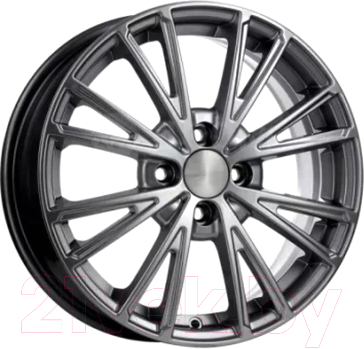 Литой диск K&K Меандр (КС879) 16x6" 4x100мм DIA 60.1мм ET 41мм Дарк платинум