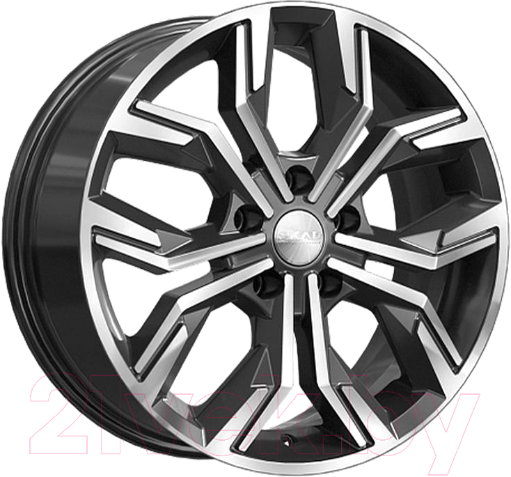 Литой диск SKAD Амиата 17x7" 4x100мм DIA 60.1мм ET 43мм Алмаз