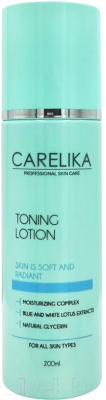 Лосьон для лица Carelika Toning Lotion For All Skin Types Тонизирующий (200мл)