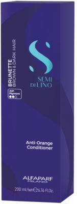 Тонирующий кондиционер для волос Alfaparf Milano Sdl Brunette анти-оранжевый для брюнеток (200мл)