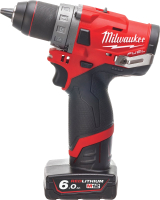 

Аккумуляторная дрель-шуруповерт Milwaukee, M12 FDD-602X / 4933459820