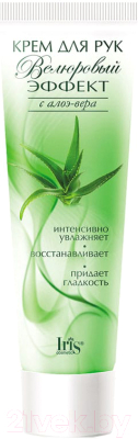 Изображение товара Крем для рук Iris Cosmetic Велюровый эффект с алоэ вера увлажняющий (100мл)