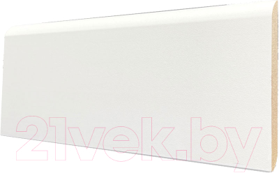 Изображение товара Плинтус Teckwood МДФ 120x16x2150 (белый прямой)