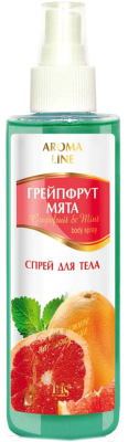 Спрей для тела Iris Cosmetic Aroma Line Грейпфрут и мята (200мл)