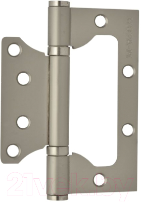 Изображение товара Петля дверная Нора-М 800-4 BB FHP-ECO PB 100х75х2.5 Накладная (матовый никель)