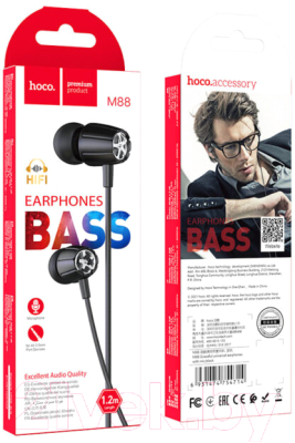 Изображение товара Наушники-гарнитура Hoco M88 (черный)