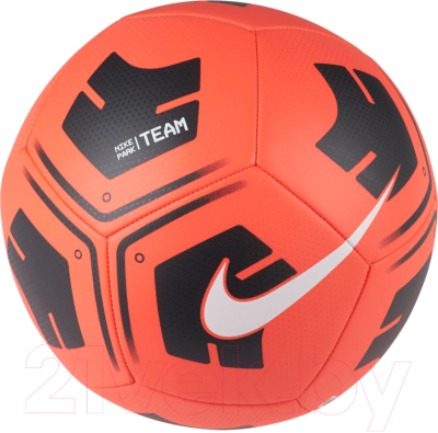 Футбольный мяч Nike Park Team / CU8033-610 (размер 5, красный/черный)