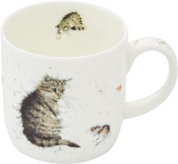 

Кружка Royal Worcester, Wrendale Designs Кот и мышь / MMLU5629-XS