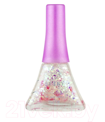Лак для ногтей детский Lukky Peel-Off Конфетти-микс с сердечками / Т16749 (жемчужно-розовый)